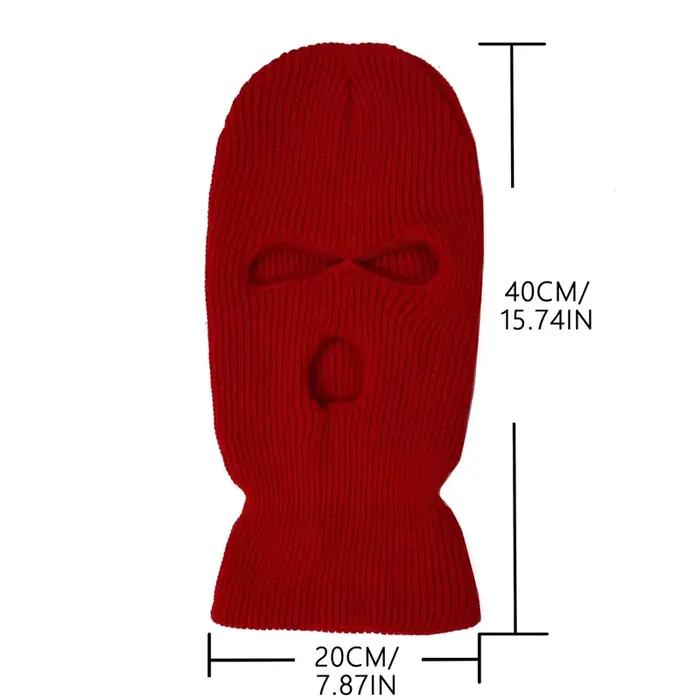 Masque Facial Complet avec Chapeau de Pullover pour Homme et Femme