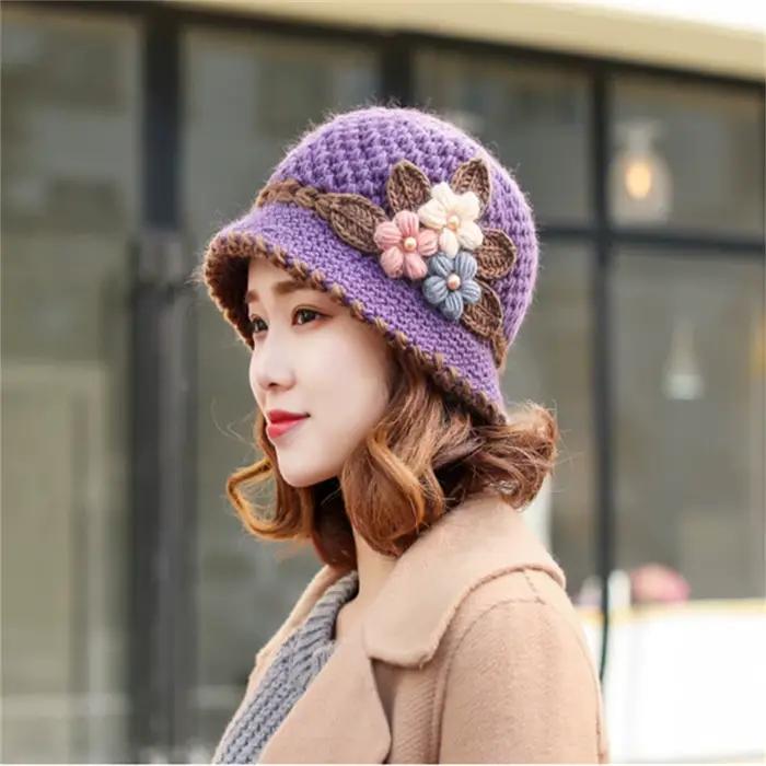 Chapeau en laine pour femmes