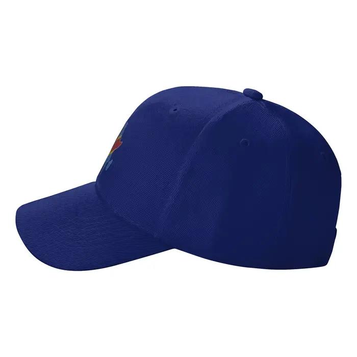 Casquette de baseball avec drapeau de la République démocratique du Congo sur carte d'Afrique, polyester imprimé, réglable, pour hommes et femmes, quatre saisons, style sport, occassions spéciales et décontractées