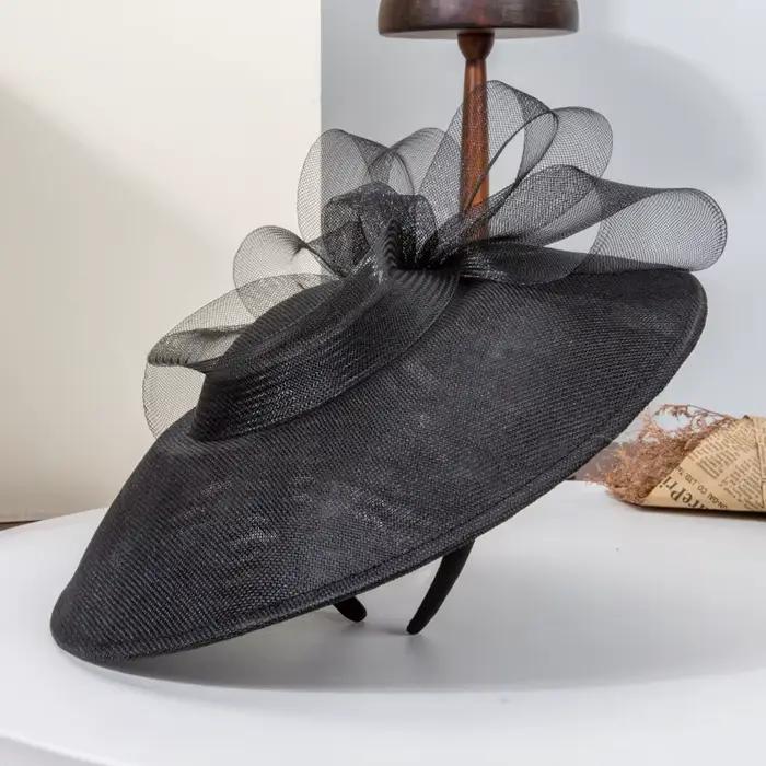 Chapeau français à large bord pour femmes