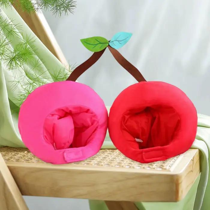 Chapeau cerise pour adultes et enfants