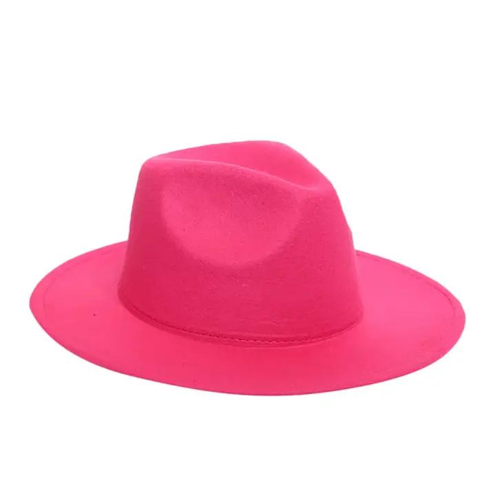 Chapeau Fedora Femme Automne Hiver Luxe Chapeaux Haut de Gamme Homme Tendance Formel Mariage Décoration Noir Vert Casquette Panama Nouveaux Sombreros De Mujer