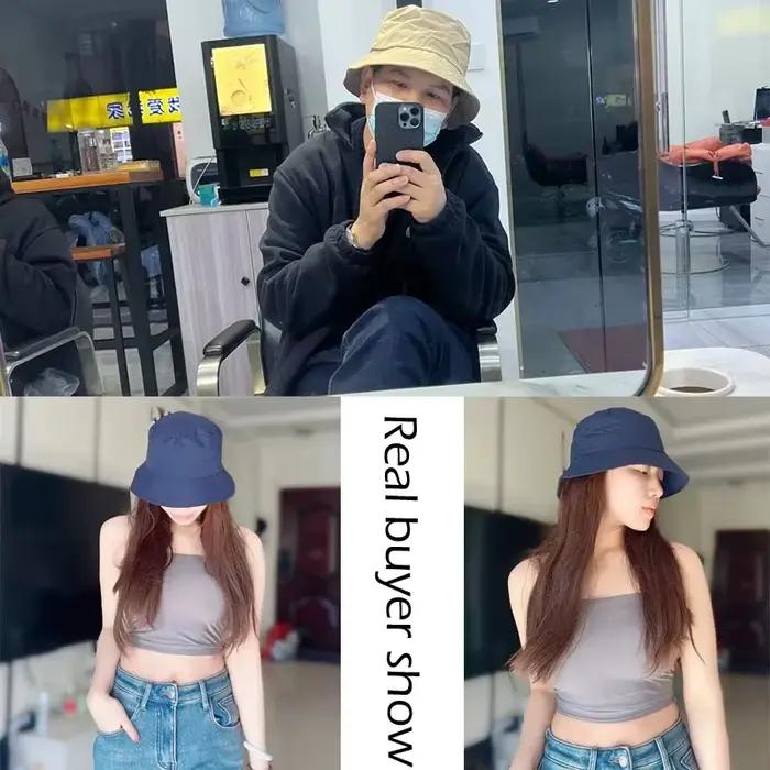 Chapeaux seau grande taille XXL 70cm pour hommes et femmes