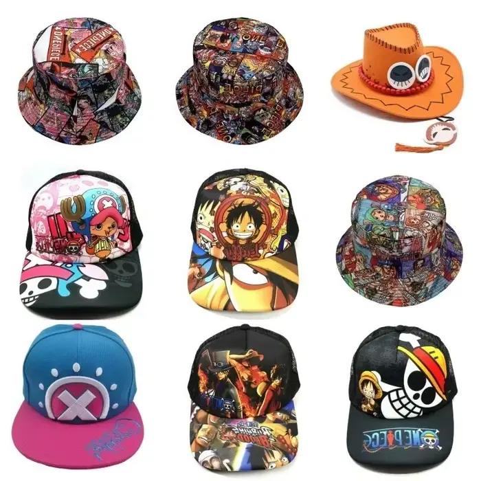 Chapeau de paille Luffy pour hommes et femmes