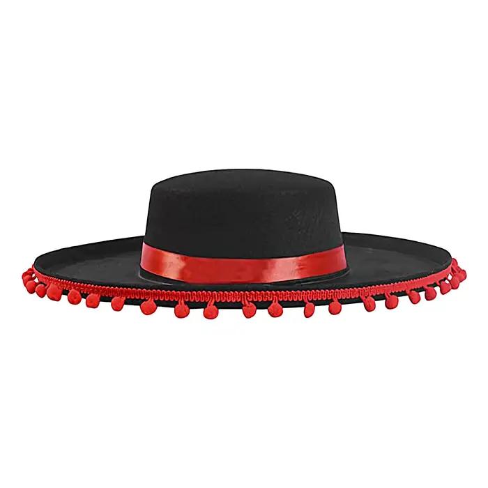 Chapeaux Sombrero Mexicains Fuzz Ball pour Spectacles Scéniques