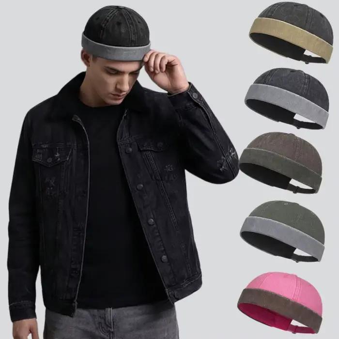 Casquette Docker légère délavée