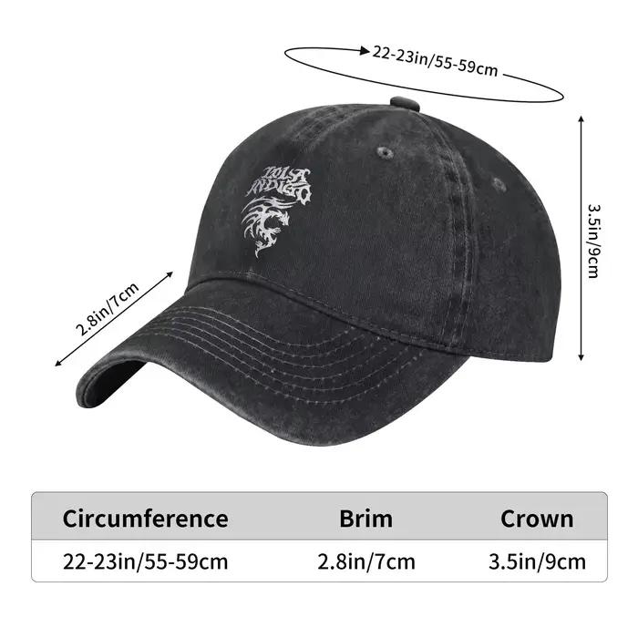 Hommes femmes Lolas Indigos imprimé chapeaux classique en détresse coton casquette de Baseball réglable