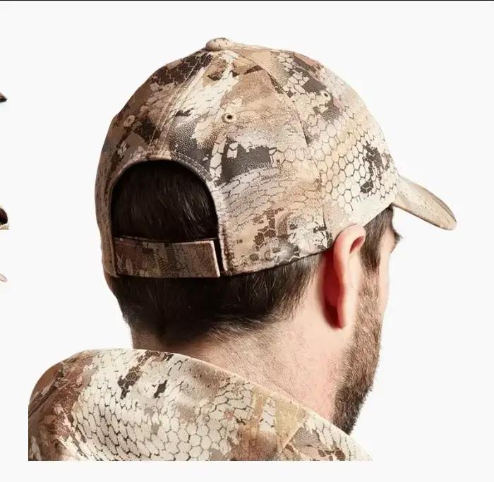 Casquette de chasse imperméable et coupe-vent camouflée pour hommes, activités de plein air, chasse et sports extérieurs
