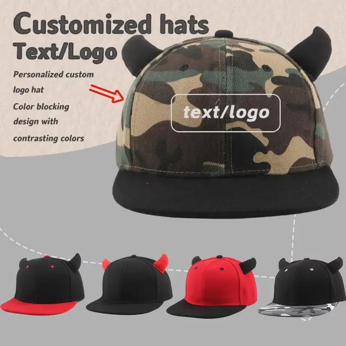 Casquette de Baseball Camouflage corne de bœuf pour hommes et femmes