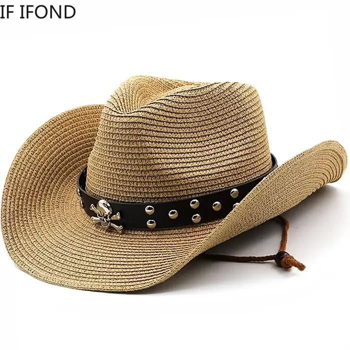 Chapeau de Cowboy de style Punk pour hommes