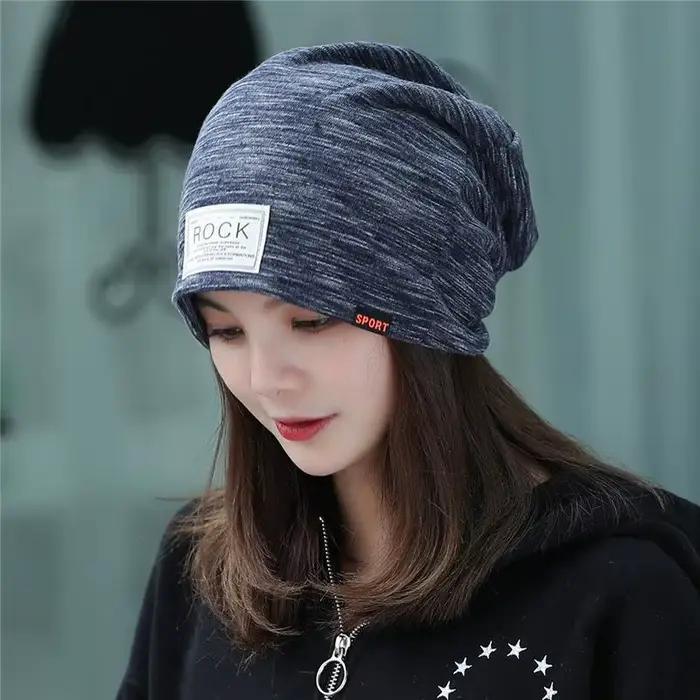 COKK – Bonnet de tête tricoté pour femme