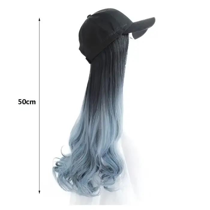 Perruque de chapeau pour femmes