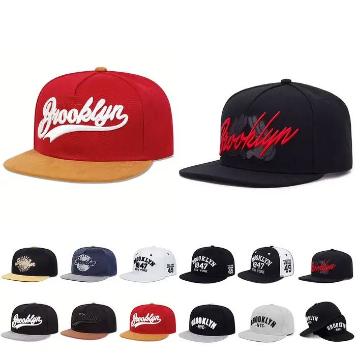 Casquette de baseball unisexe brodée Brooklyn