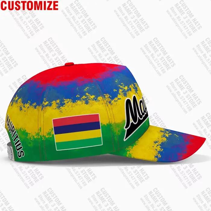 Casquette de baseball Maurice personnalisée avec nom et logo de l'équipe