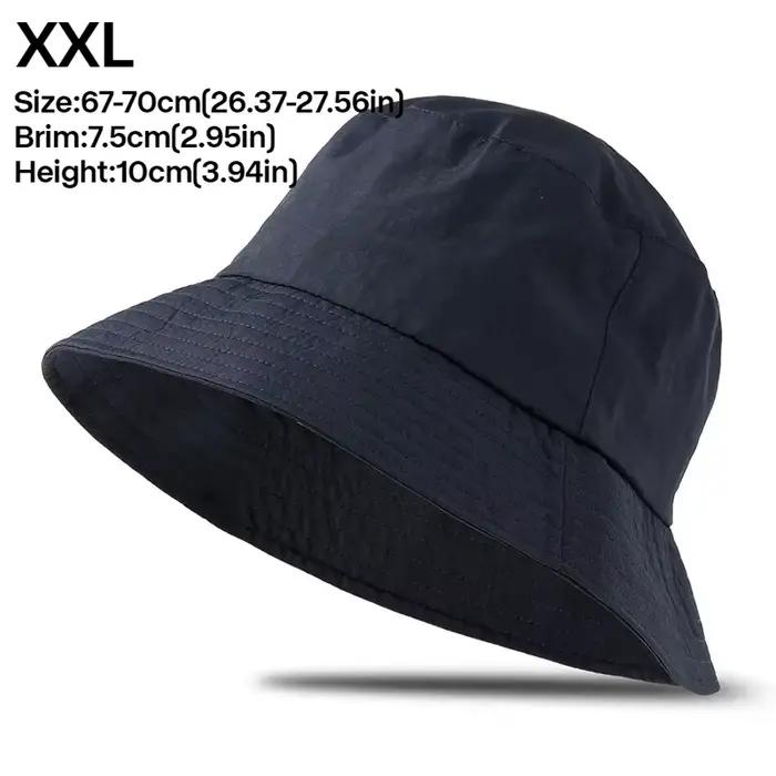 Chapeaux seau grande taille XXL 70cm pour hommes et femmes