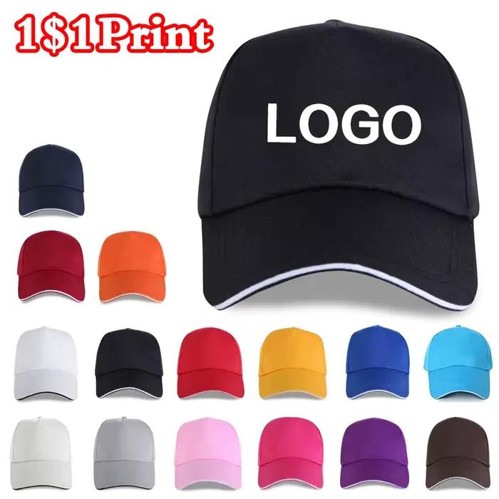 Casquette de baseball personnalisée avec logo et design brodé sur mesure