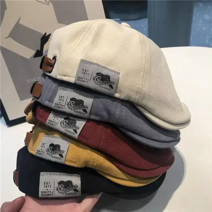 Casquettes en coton Peaky Blinders pour hommes
