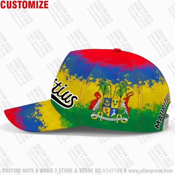 Casquette de baseball Maurice personnalisée avec nom et logo de l'équipe