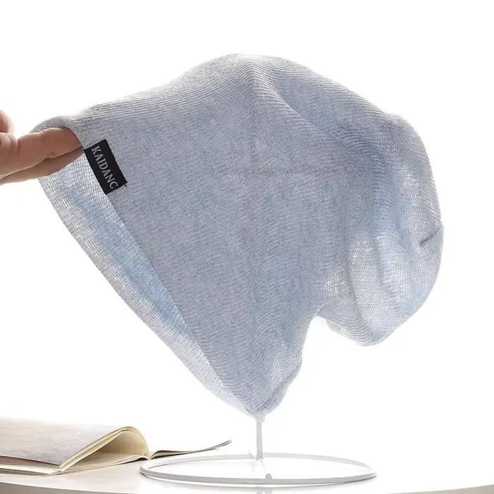 Bonnet d'été fin et respirant pour femme