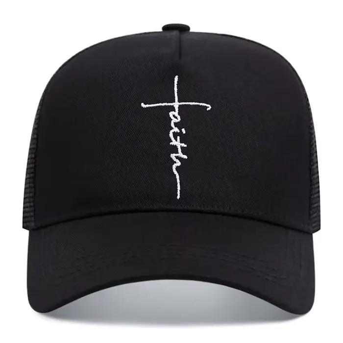Casquette de baseball brodée personnalisée croisée