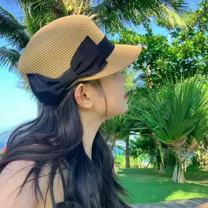 Chapeau de paille d'été pour femme