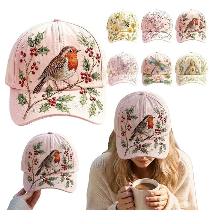 Casquette de baseball élégante et raffinée pour femme
