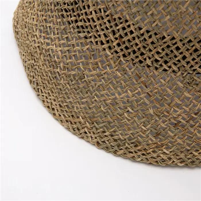 Chapeau de paille fait à la main pour femme
