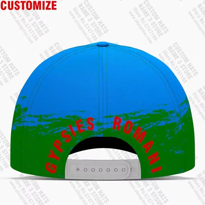 Casquettes de baseball du peuple rom sur mesure avec nom et logo de l'équipe