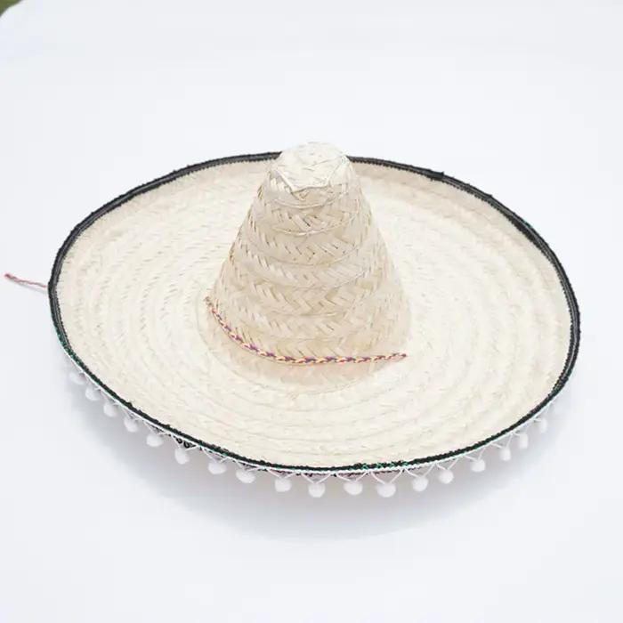 Chapeau de fête mexicain à large bord coloré d'été
