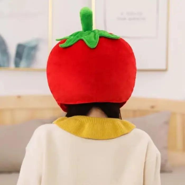 Chapeau de fruits de dessin animé mignon