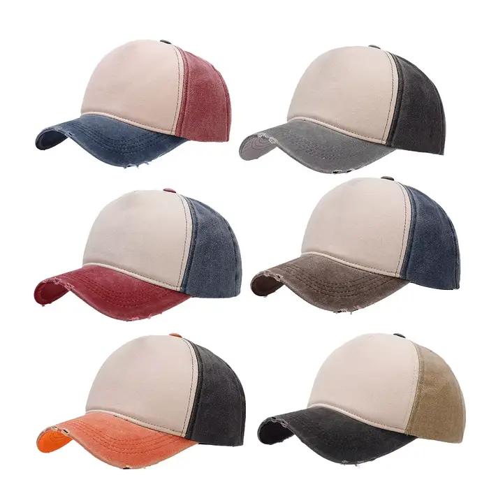 Casquette de Baseball en coton lavé pour femmes