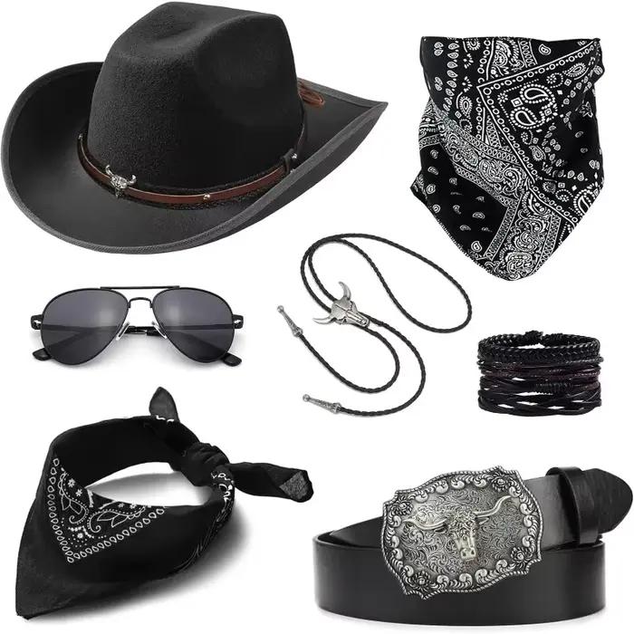 Costume de Cowboy pour hommes et femmes