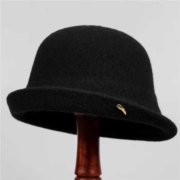 Chapeau de pêcheur flatteur mélange de laine française