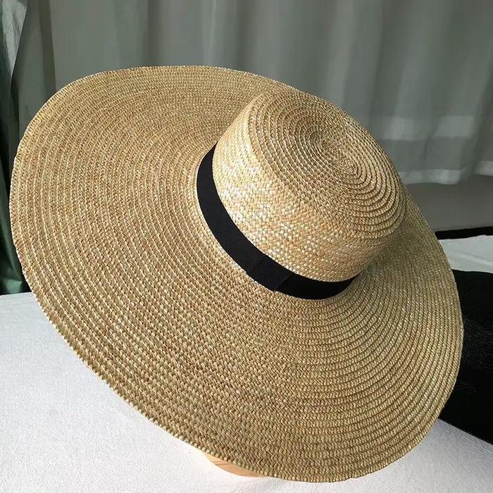 Chapeau de bateau à large bord de 15cm