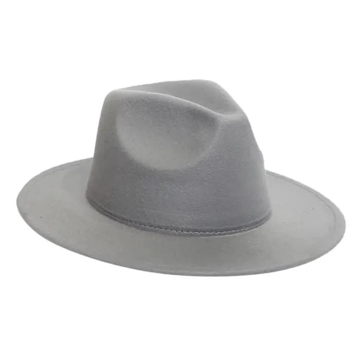 Chapeau Fedora Femme Automne Hiver Luxe Chapeaux Haut de Gamme Homme Tendance Formel Mariage Décoration Noir Vert Casquette Panama Nouveaux Sombreros De Mujer