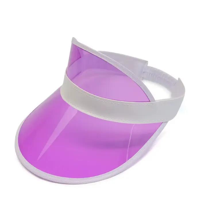 Chapeau de soleil Summer Sky en polyester uni pour homme et femme, protection UV, voyage et activités sportives