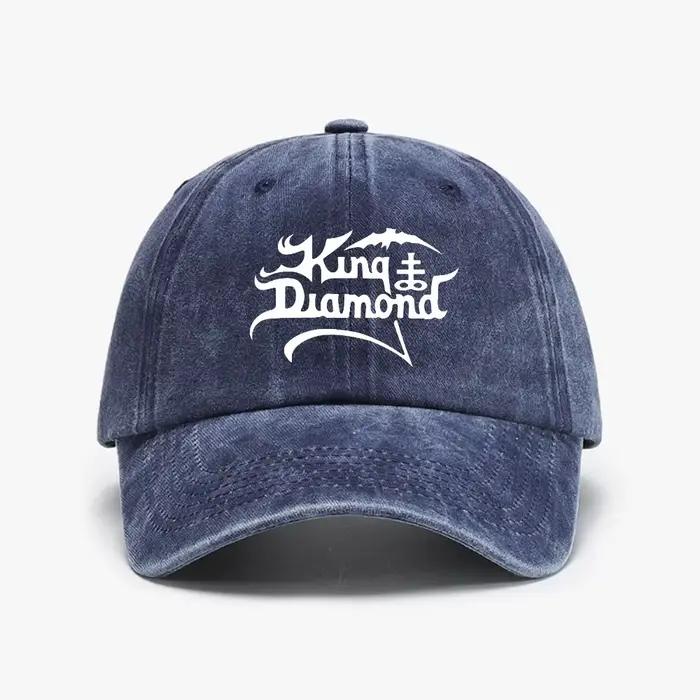 Casquette de baseball imprimée King Diamond