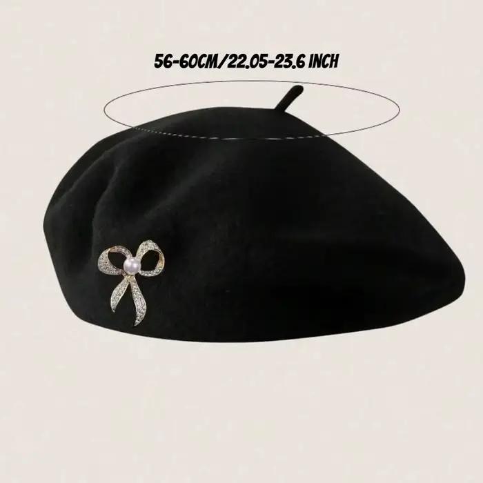 1 Béret pour femme, style coréen