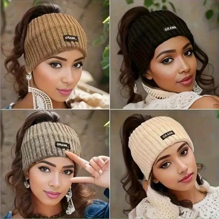 Bonnet tricoté pour femmes
