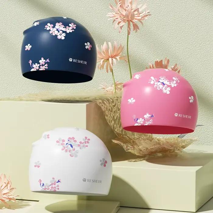 Bonnet de bain imperméable pour femmes