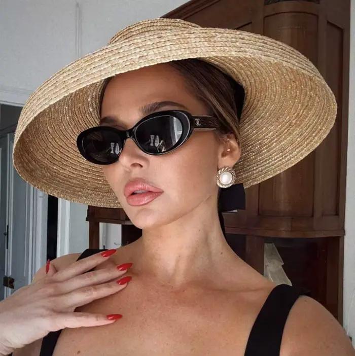 Chapeau de soleil en paille