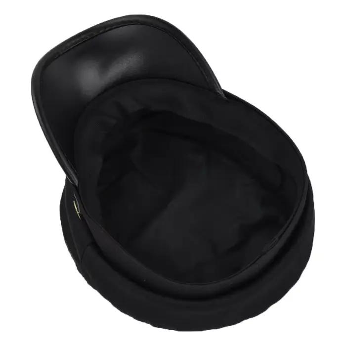 Élégant chaud bouton en métal automne Streetwear bérets hiver femmes capitaine casquettes casquette de pêche plat