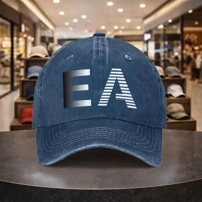 Casquette de baseball à motif EA