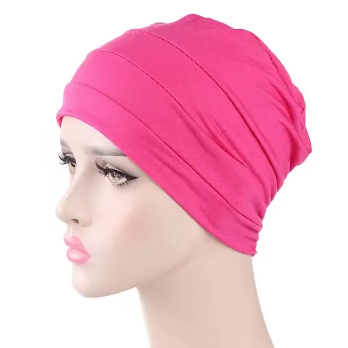 Bonnet unisexe en coton pour la perte de cheveux CANCER