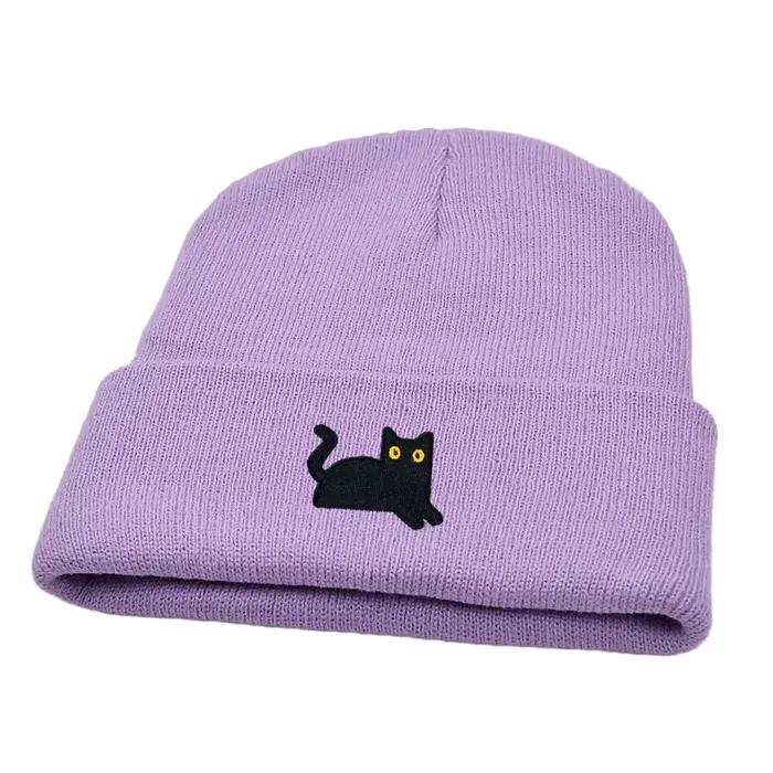 Chapeau pull tricoté chaud pour hommes et femmes