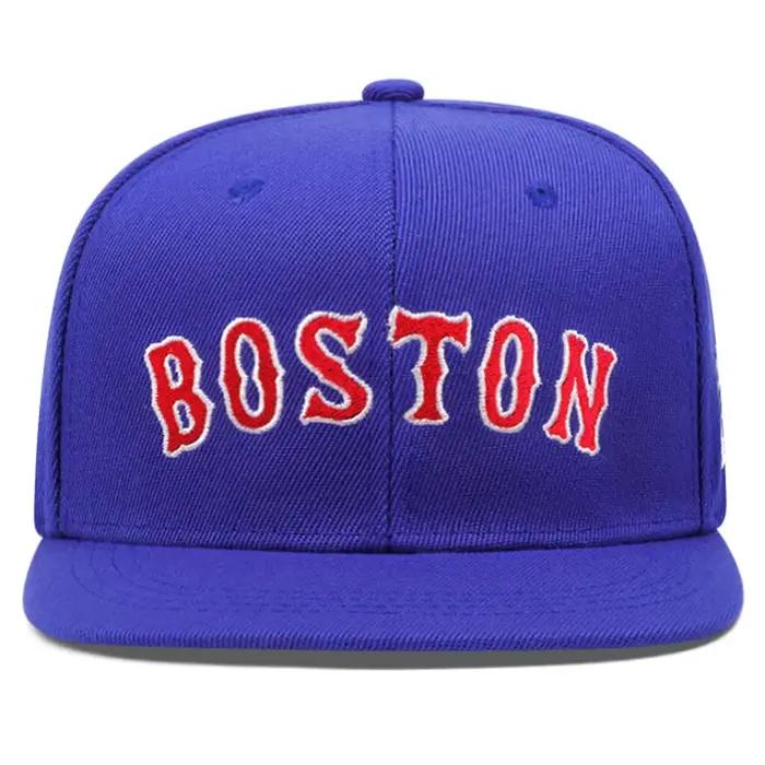Casquette de baseball Boston à lettres brodées pour homme et femme style sport coton ajustable toutes saisons voyages occasions spéciales