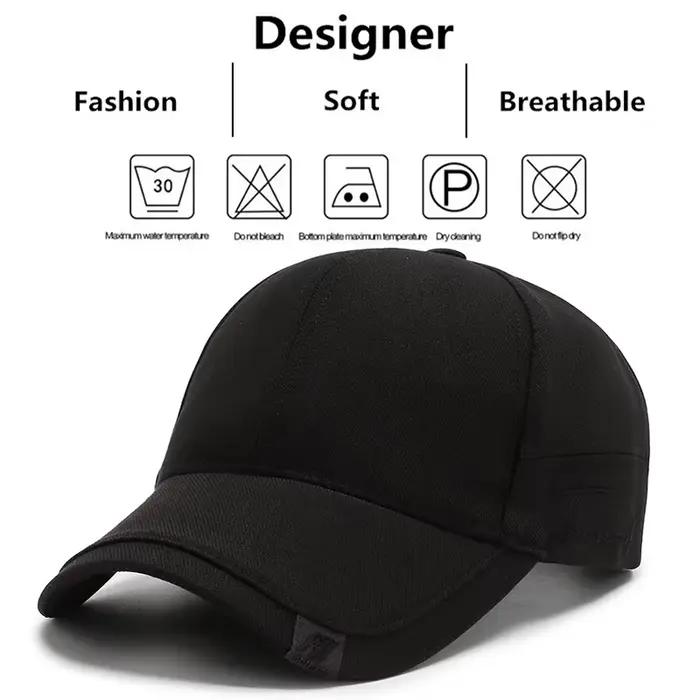 Casquette de baseball brodée TRO Side pour hommes