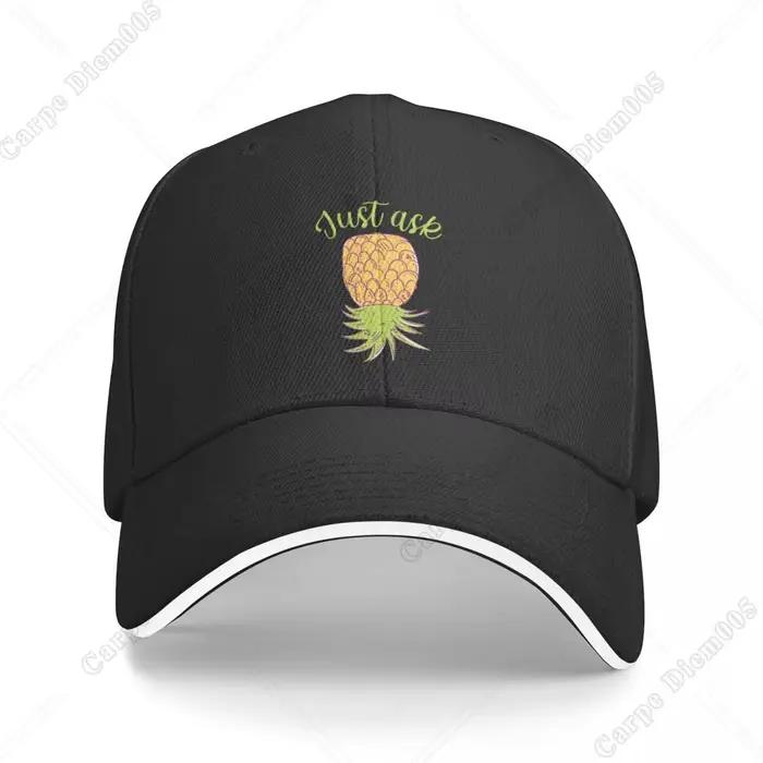Casquette de baseball unisexe à l'envers avec ananas