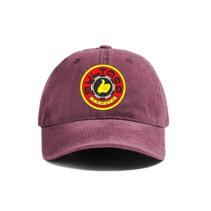 Bultaco Cemoto motos casquettes de Baseball chapeaux en détresse casquette hommes femmes rétro en plein air été réglable