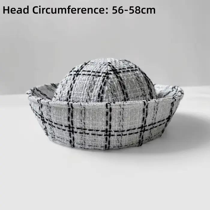 Bérets rétro tendance, chapeau seau polyvalent, style marin, pour femmes